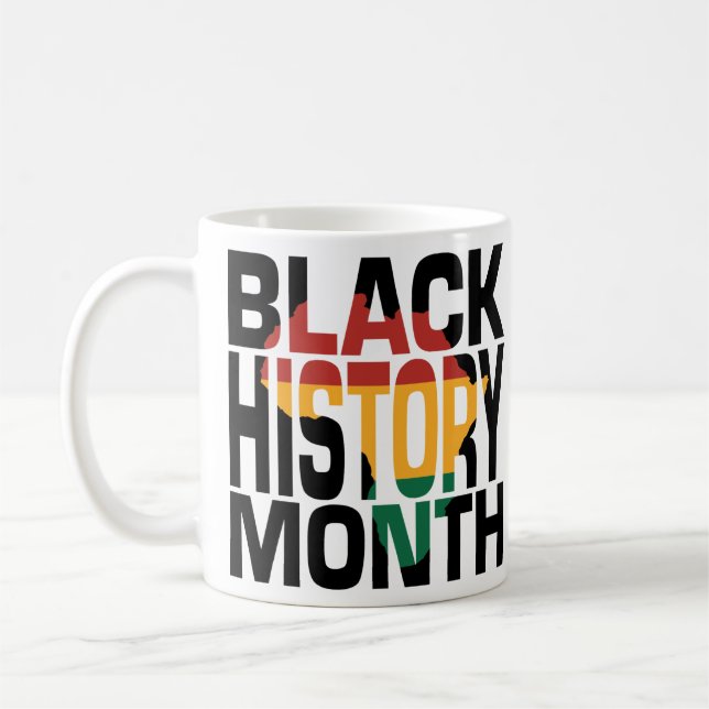 Mug 19e Mois de l'histoire des Noirs (Gauche)