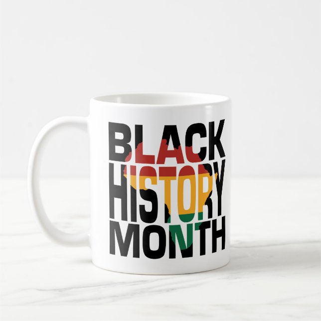 Mug 19e Mois de l'histoire des Noirs (Gauche)