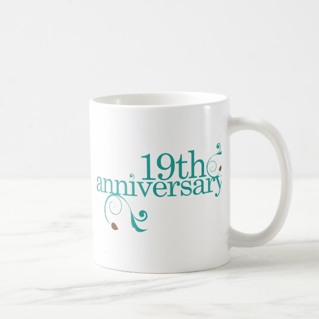 Mug 19ème Anniversaire (Droite)