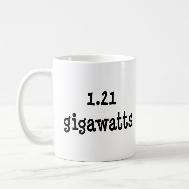 Mug 1,21 gigawatts (Gauche)