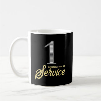 Mug 1 année de service Incitatif d'amortissement des e