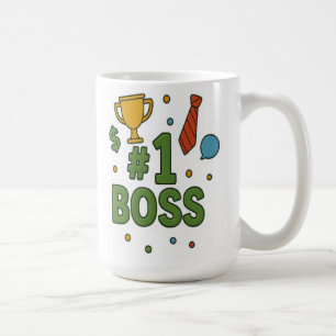 Mug #1 Boss - Amusement et Gras Appréciation