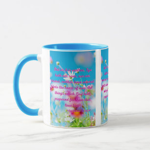 Mug 1 Corinthiens 2:9 KJV Bible Écriture Pic Deux Tons