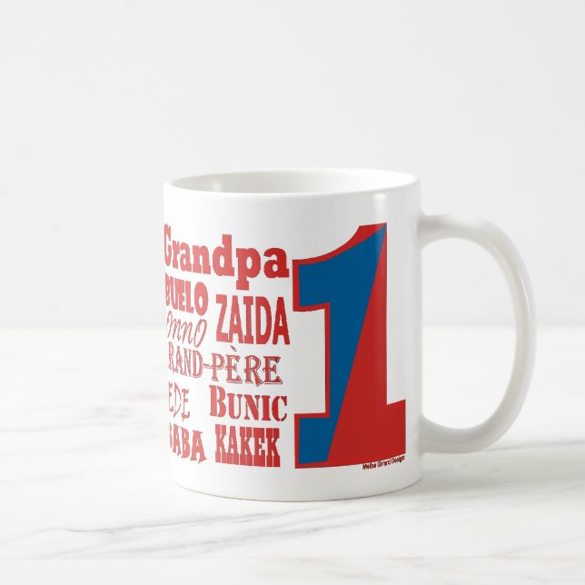 Mug # 1 grand-père (Droite)