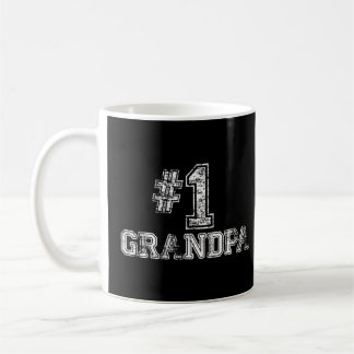 Mug 1 Grand-père - Numéro Un cadeau de Fête des pères
