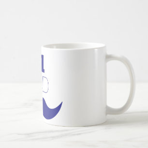 Mug #1 Papa Blue Mustache