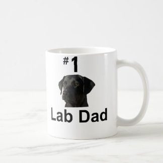Mug # 1 papa de laboratoire - 2 (bl)
