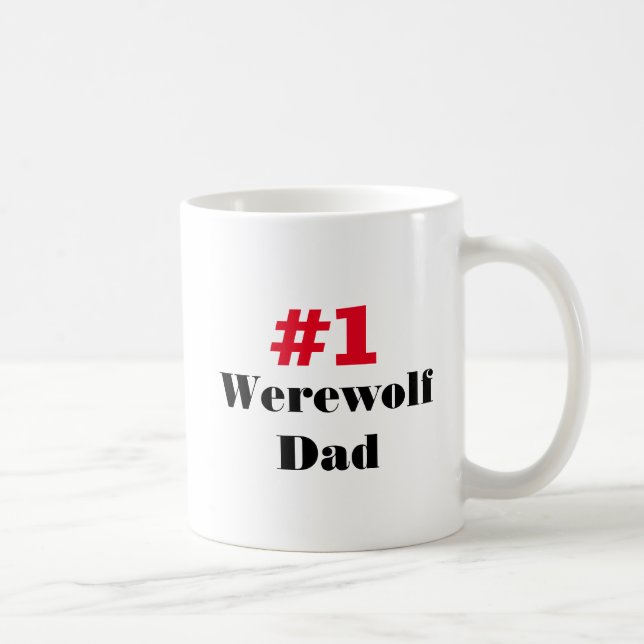 Mug #1 Papa du loup-garou (Droite)