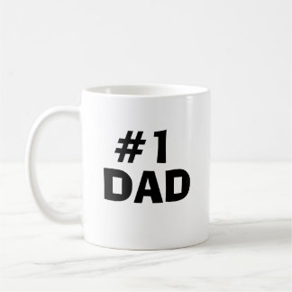 Mug #1 Papa Photo personnalisé Cadeau de la Fête des P