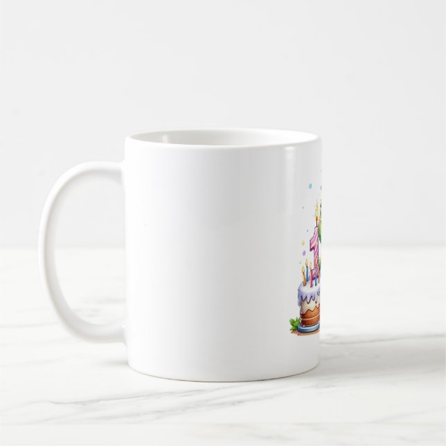 Mug 1er anniversaire de Dino (Gauche)