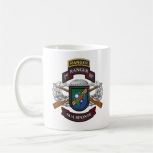 Mug 1er bataillon des Rangers BERET FLASH DUI SSI RANG