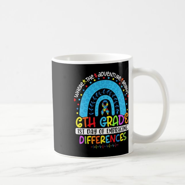 Mug 1er jour d'acceptation des différences 6 e année d (Droite)
