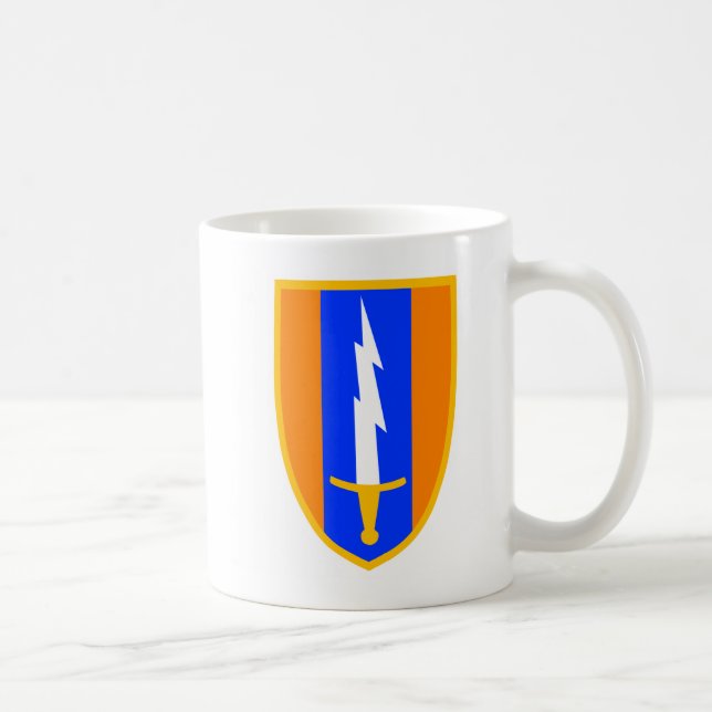 Mug 1er Patch d'épaule de la brigade de signalisation (Droite)