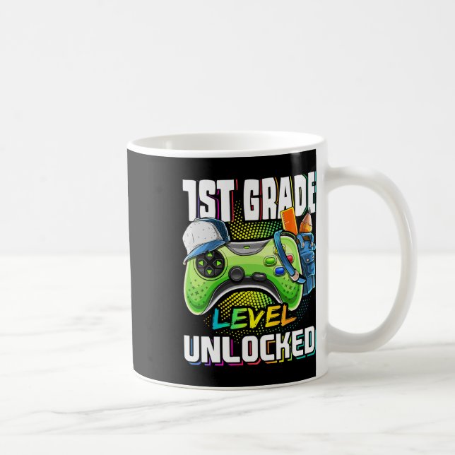 Mug 1ère année Jeu vidéo déverrouillé Ck à l'école B (Droite)