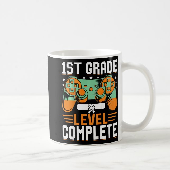 Mug 1ère année Niveau Complet Graduation Vidéo Jeu Con (Droite)