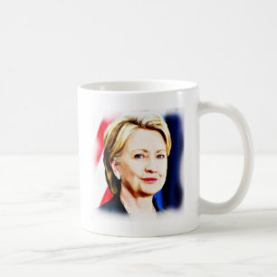 Mug 1ère femme présidente Hillary Clinton 2016_