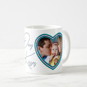 Mug 1ère fête des pères, Amour & Bisous