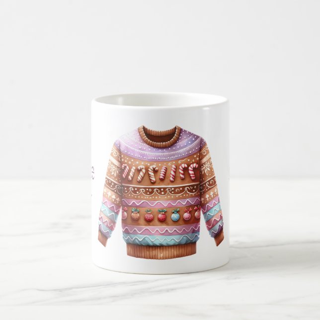 Mug 1ère place gagnante Laid Sweater Concours Pink Pur (Centre)