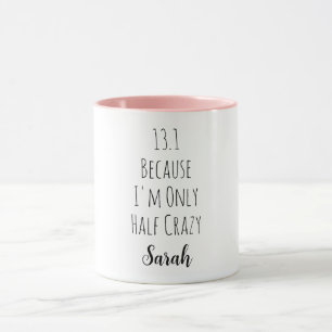 Mug 1ère Semi-Marathon Drôle Marathonien Coureur Cours