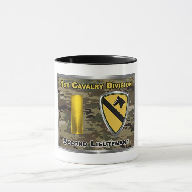 Mug 1re division de cavalerie Deuxième lieutenant (Centre)