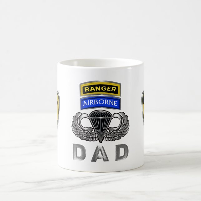 Mug 1re division de cavalerie Ranger Airborne Papa (Centre)