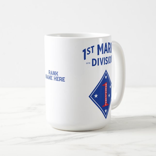 Mug 1re division maritime - La coutume de l'ancienne r (Devant droit)