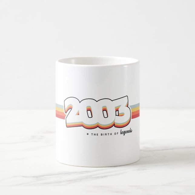 Mug 2003 La naissance des légendes (Centre)