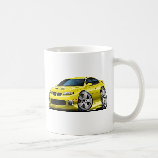 Mug 2004-06 voiture jaune de GTO (Droite)