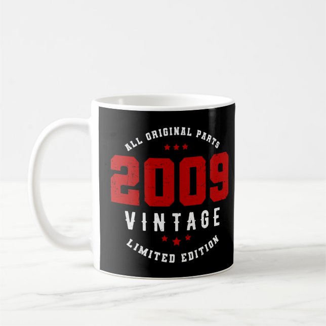 Mug 2009 Toutes les pièces originales, Edition Limitée (Gauche)