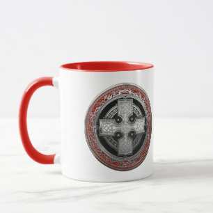 Mug [200] Ancient Celtic Sacred Silver Knot Cross