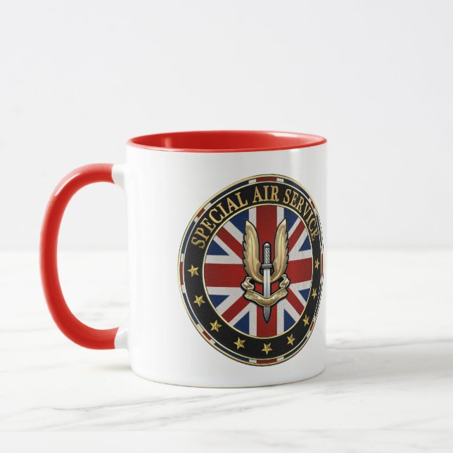 Mug [200] Insigne du Special Air Service (SAS) [3D] (Gauche)