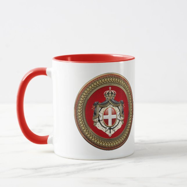 Mug [200] Ordre de Malte - SMAMAN Coat of Arms (Gauche)