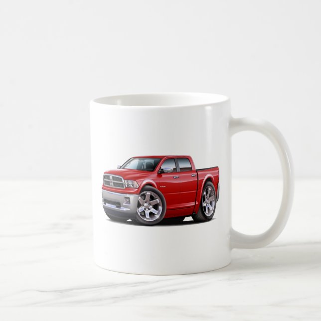 Mug 2010-12 double camion rouge de RAM (Droite)