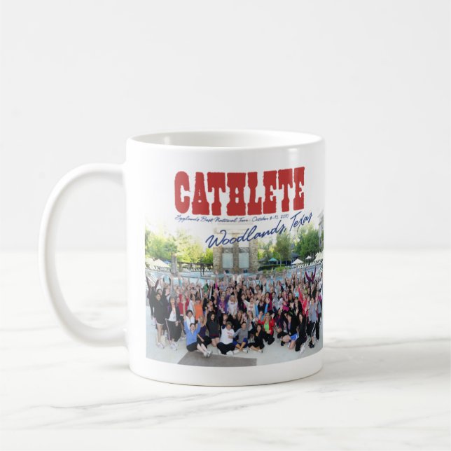 Mug 2010 régions boisées de visite de Cathe, mains de (Gauche)
