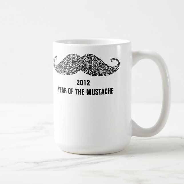 Mug 2012 L'année de la Moustache (Droite)