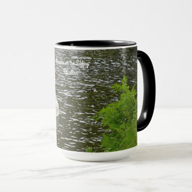 Mug 2020 Cygnes sur la Liffey Kilcullen (Devant droit)