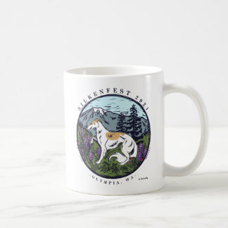 Mug 2021 Silken Windhounds Silkenfest Logo round