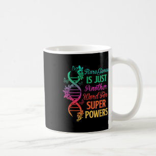 Mug 2022 Rare Disease Day Awareness Zebra Ribbon Adn F