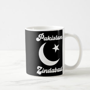 Mug 2023 Pakistan Zindabyd Dil Pakistani Coeur Drapeau