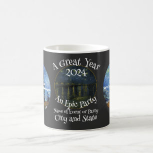 Mug 2024 Anniversaire Fille Garçon Maman Papa Papa Gra