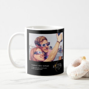 Mug 2024 Cadeaux photo total Éclipse solaire Couples