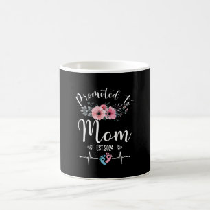 Mug 2024 Drôle avec floral Fête des mères
