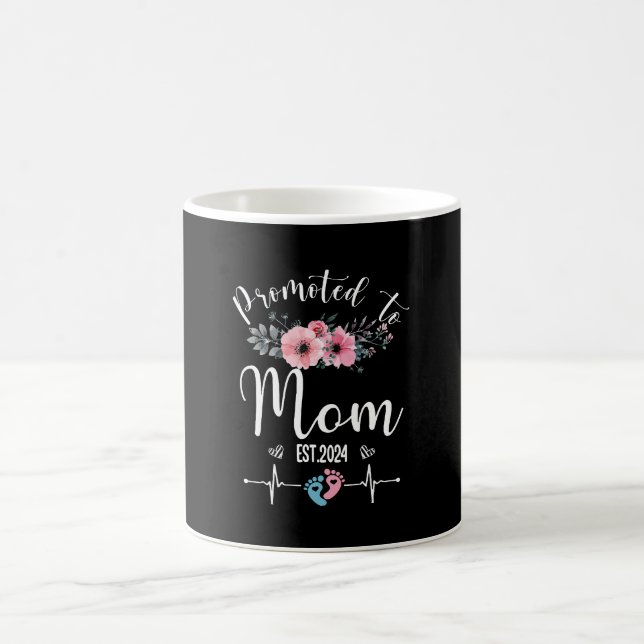 Mug  2024 Drôle avec floral Fête des mères  (Centre)