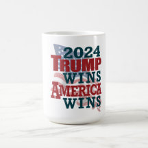 2024 Trump gagne - l'Amérique gagne