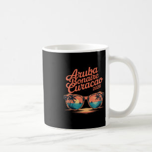 Mug 2026 Aru Bonaire Curacao Vacances en Famille Amis