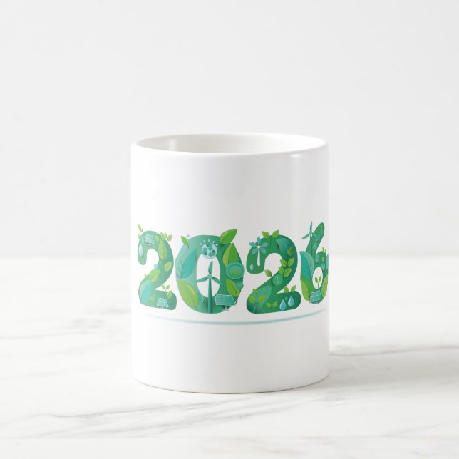 Mug 2026 Eco Green Energy Concept  (Centre)