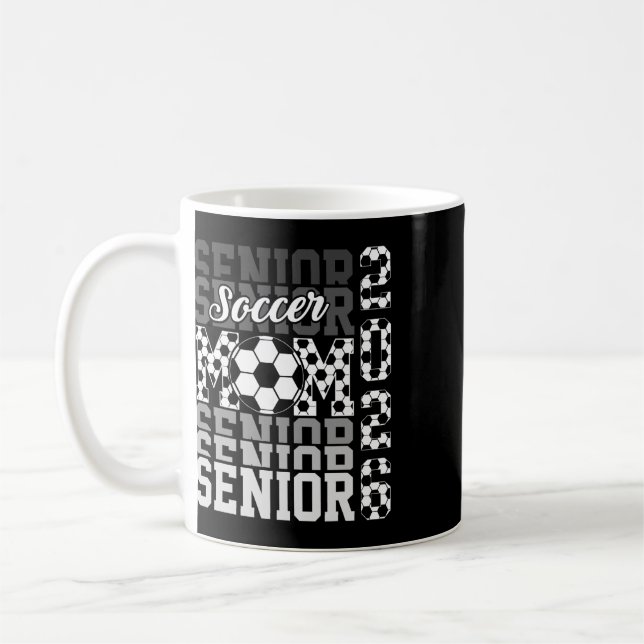 Mug 2026 Football Maman Diplômée de Terminale Équipe d (Gauche)