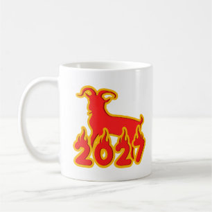 Mug 2027 Année de la Chèvre de Feu