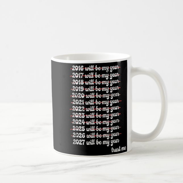 Mug 2027 sera mon année de procrastination Résolution  (Droite)