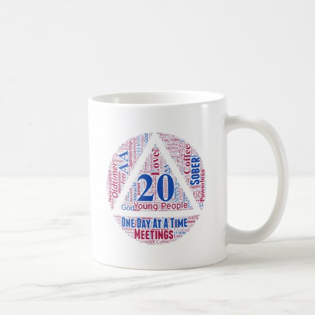 Mug 20 ans assagissent (Droite)